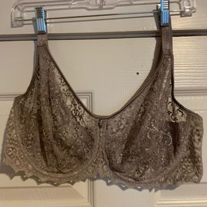 Empreinte 32F Cassiopee Underwire Bra, taupe/rose